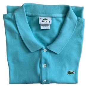 Lacoste Slim Fit Men’s Blue Polo Shirt Size 9